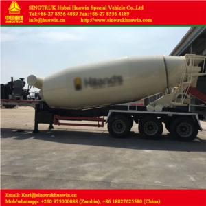 Import Concrete Mixer Semi Trailer from chinese wholesale supplier and manufacturer