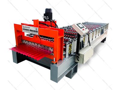 Import corrugated iron sheet making roll forming machine from chinese wholesale supplier and manufacturer