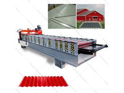 Import Corrugated Roof Profile Making Machine Sheet Metal Roll Forming Machinery from chinese wholesale supplier and manufacturer