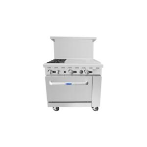 Import Gas Range with due burners and griddle of 24inches from chinese wholesale supplier and manufacturer