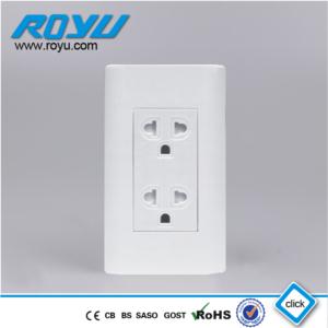 Import Grounding duplex universal receptacle from chinese wholesale supplier and manufacturer