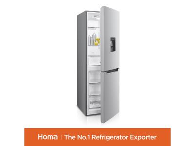 Import HOMA FN2-45D COMBI NO FROST REFRIGERATOR from chinese wholesale supplier and manufacturer