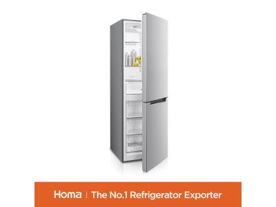 Import HOMA FN2-45N COMBI NO FROST REFRIGERATOR from chinese wholesale supplier and manufacturer