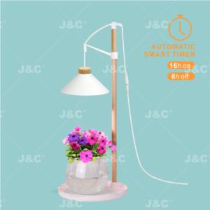 Import J&C MG-TG-002 grow light Table lamp type height adjustable nordic design wood&plastic material suitable for pot plants indoor light from chinese wholesale supplier and manufacturer