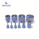 Import M14 Hex Shank Dry Cutting Vacuum Brazed Diamond Core Drill Bit for Tile Marble Granite from chinese wholesale supplier and manufacturer