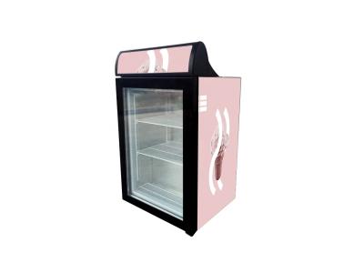 Import Mini Counter Display Cooler Freezer Refrigerator Showcase for Ice Cream from chinese wholesale supplier and manufacturer