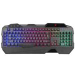Import OEM Wired gaming multimedia keyboard with rainbow backlight from chinese wholesale supplier and manufacturer