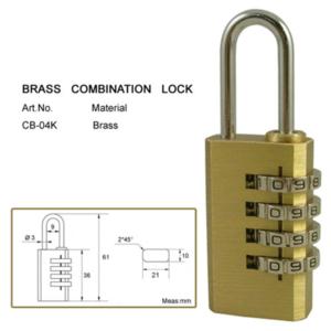Import Padlock Brass padlock Best Lock Password Combination Lock from chinese wholesale supplier and manufacturer