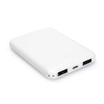 Import Primavox 5000mAh Portable White Color Ultra-thin Power Bank from chinese wholesale supplier and manufacturer