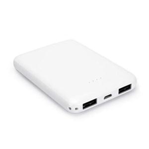Import Primavox 5000mAh Portable White Color Ultra-thin Power Bank from chinese wholesale supplier and manufacturer