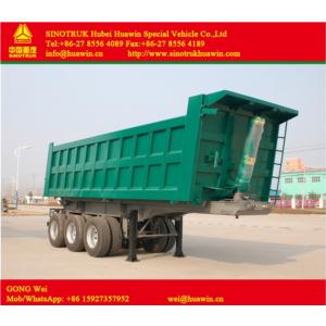 Import Semi-remorque basculante de 30CBM à trois essieux from chinese wholesale supplier and manufacturer