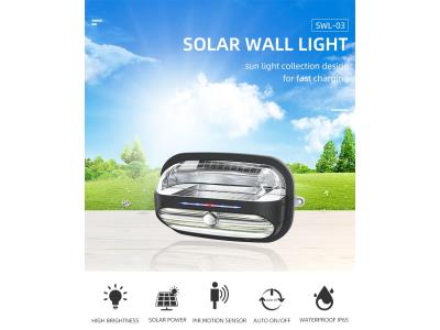 Import SRESKY outdoor ip65 solar lighting garden yard solar wall light from chinese wholesale supplier and manufacturer