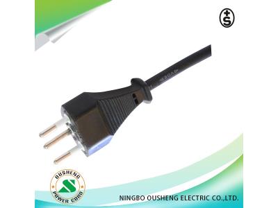 Import Switzerland 3 pin power cord from chinese wholesale supplier and manufacturer