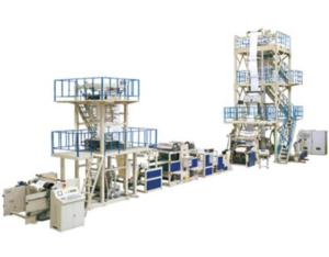 Import THREE-LAYER COEXTRUSION HEAVY DUTY BLOWN FILM LINE from chinese wholesale supplier and manufacturer
