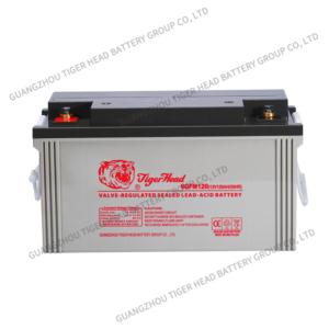 Import Tiger Head Brand 6GFM120 12V 120AH Valve-Regulated Lead Acid Battery from chinese wholesale supplier and manufacturer