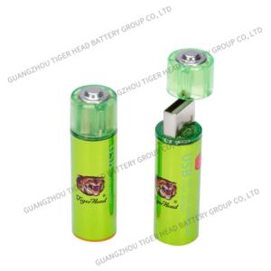 Import USB RECHARGEABLE AA SIZE LI-ION BATTERY 1500mWh from chinese wholesale supplier and manufacturer