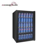 Import 115L glass door beverage fridge from chinese wholesale supplier and manufacturer