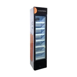 Import 145L slim beverage display cooler from chinese wholesale supplier and manufacturer