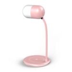 Import 3 in 1 dimmable LED desk lamp with bluetooth speaker wireless charger for bedroom from chinese wholesale supplier and manufacturer