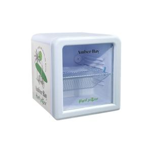 Import 52L round shape countertop display cooler from chinese wholesale supplier and manufacturer