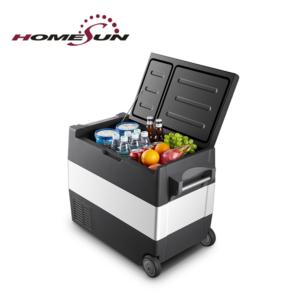 Import 55L dual zone car fridge from chinese wholesale supplier and manufacturer