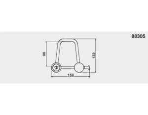 Import 88305 FRAME LOCK from chinese wholesale supplier and manufacturer
