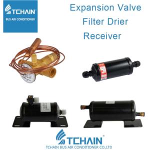 Import A/C Expansion Valve Receiver Filter Drier Bus Air Conditioner buses Air Conditioning Spare Parts from chinese wholesale supplier and manufacturer