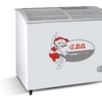 Import Curved glass door chest freezer from chinese wholesale supplier and manufacturer