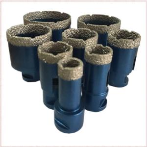Import Diamond vacuum brazed hole saw drill core bit from chinese wholesale supplier and manufacturer