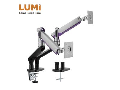Import DUAL MONITOR PREMIUM ALUMINUM SPRING-ASSISTED MONITOR ARM from chinese wholesale supplier and manufacturer