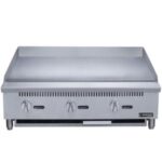 Import Dukers Stainless Steel Gas Griddle Pancake Stove desktop Hotel restaurant Catering Kitchen school service Thicken Plate from chinese wholesale supplier and manufacturer