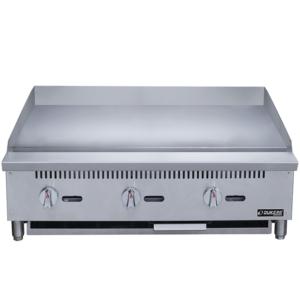Import Dukers Stainless Steel Gas Griddle Pancake Stove desktop Hotel restaurant Catering Kitchen school service Thicken Plate from chinese wholesale supplier and manufacturer