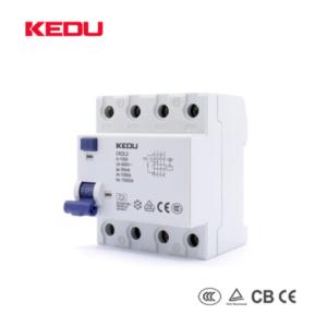 Import Electromagnetic Residual current circuit breakers (RCCB) 4P （6KA 10KA）（25A 32A 40A 63 A 80A from chinese wholesale supplier and manufacturer
