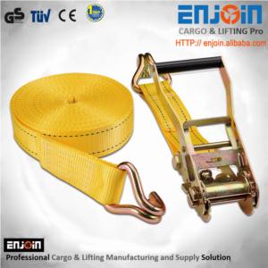 Import ENJOIN European Standard Ratchet Tie Down Ratchet Belt Ratchet Strap from chinese wholesale supplier and manufacturer
