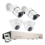 Import HD 1080p 4 Channel POE IP Cameras NVR System CCTV IP Cameras kits from chinese wholesale supplier and manufacturer