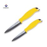 Import Luckyman Mini Fruit Peeler Knife 3″ 4″ ceramic knife blades with Silica gel Handle from chinese wholesale supplier and manufacturer