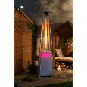 Import outdoor LED square glass tube flame heater from chinese wholesale supplier and manufacturer