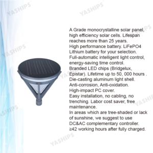 Import POST TOP LIGHT from chinese wholesale supplier and manufacturer