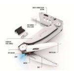 Import Stainless Steel Multifunctional Utility Knife with LED light from chinese wholesale supplier and manufacturer