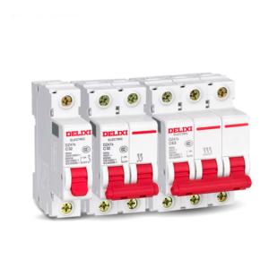 Import tripping curve C 2P 6A delixi dz47s circuit breaker ce & cb from chinese wholesale supplier and manufacturer