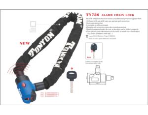 Import TY736 ALARM CHAIN LOCK from chinese wholesale supplier and manufacturer