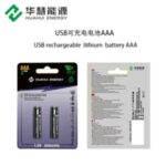 Import USB rechargeable lithium battery AAA from chinese wholesale supplier and manufacturer