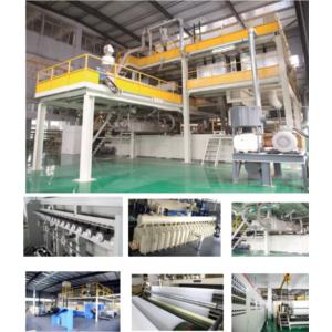 Import 1.6m/2.4m/3.2m S/SS/SMS PP spund-bond non-woven fabric production from chinese wholesale supplier and manufacturer