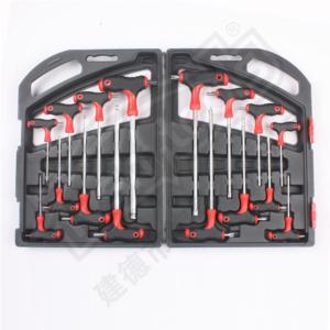 Import 16PCS T HANDLE HEX & TORX KEY SET from chinese wholesale supplier and manufacturer