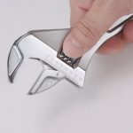 Import New design JIS standard Cr-v material adjustable wrench/bigger jaw opening adjustable spanner from chinese wholesale supplier and manufacturer
