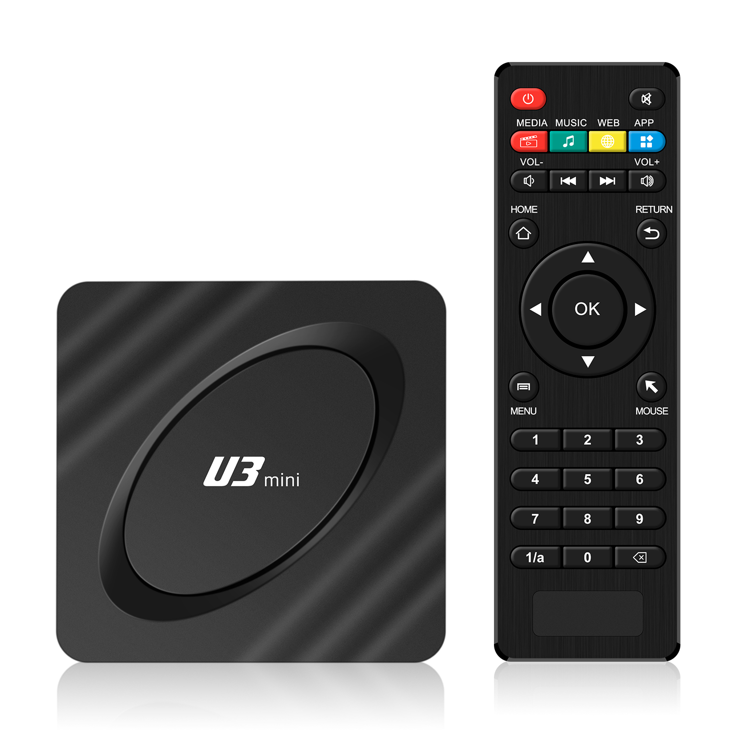 Import U3 mini Android tv box from chinese wholesale supplier and manufacturer