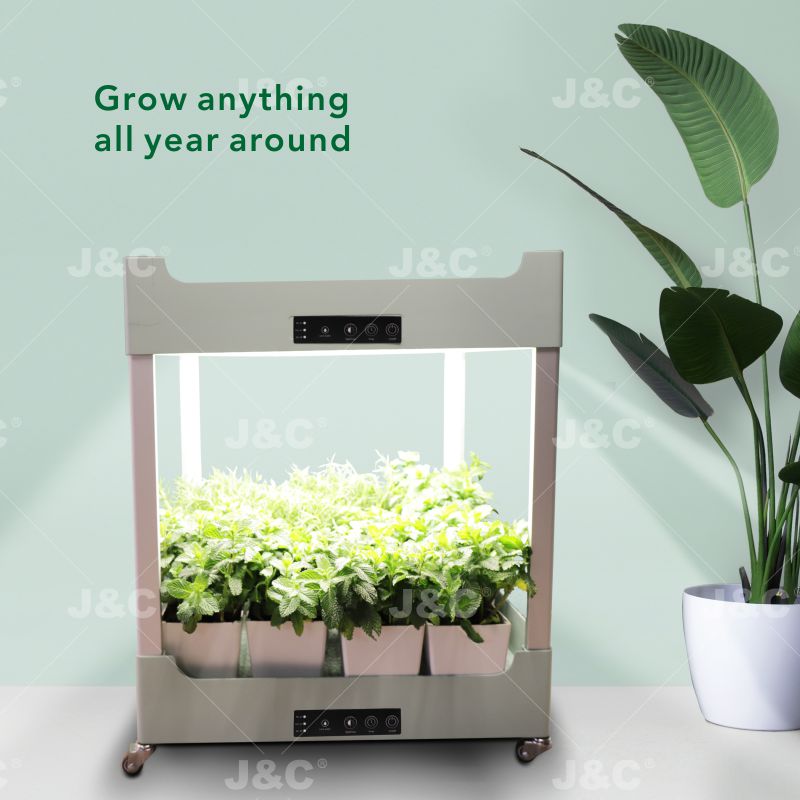 Import J&C MG-MiniFarm-Base Unit indoor grow rack grow light home garden grow light kits grow stand horticultural lighting furniture lighting decorative lighting connectable space saving from chinese wholesale supplier and manufacturer