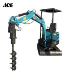 Import Ningbo ACE Machinery CO. LTD Mini excavator 1 ton from chinese wholesale supplier and manufacturer