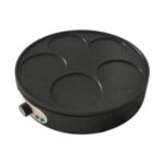 Import 5-slice Non-stick Electric Round Crepe Maker Pancake Maker from chinese wholesale supplier and manufacturer