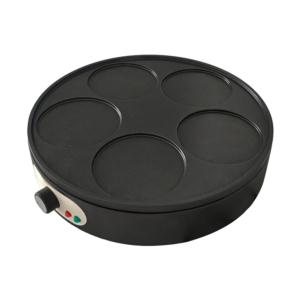 Import 5-slice Non-stick Electric Round Crepe Maker Pancake Maker from chinese wholesale supplier and manufacturer